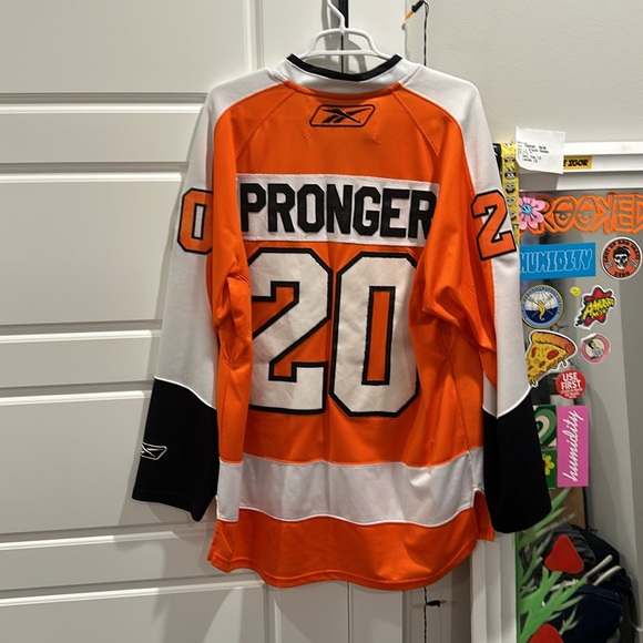 Reebok Orange Hockey Jersey - Picture 2 of 3